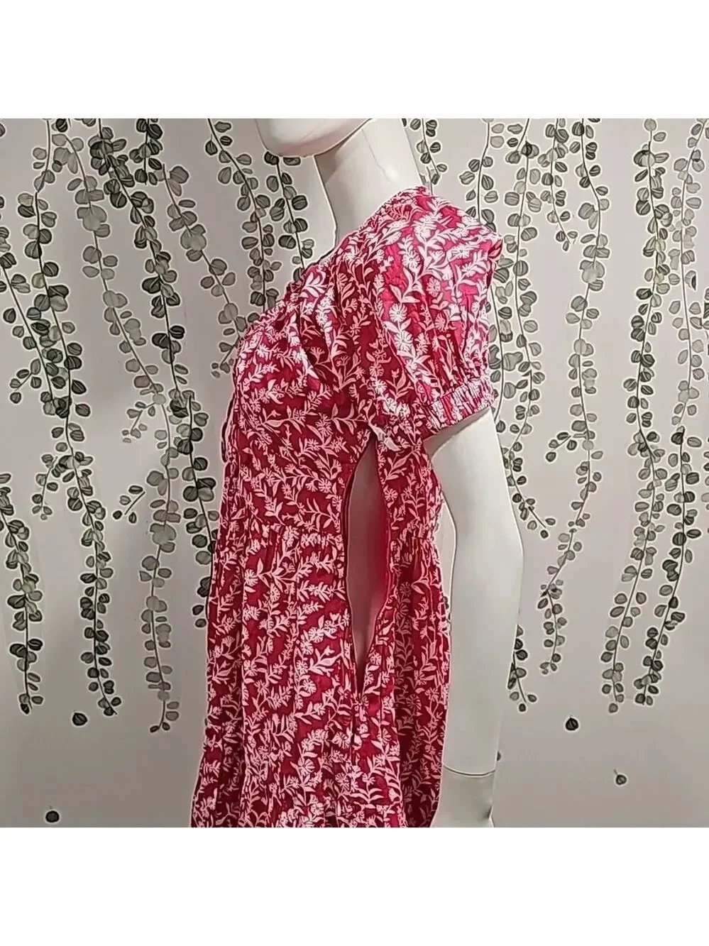 Nwot BANJANAN Artemis Dress In Shadow Bloom Paradise